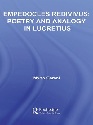 cover image of Empedocles Redivivus